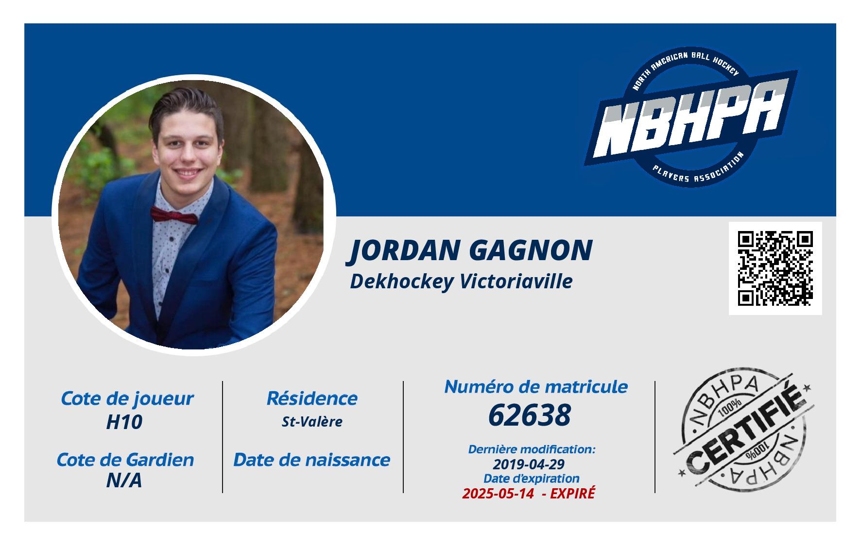 Jordan Gagnon 