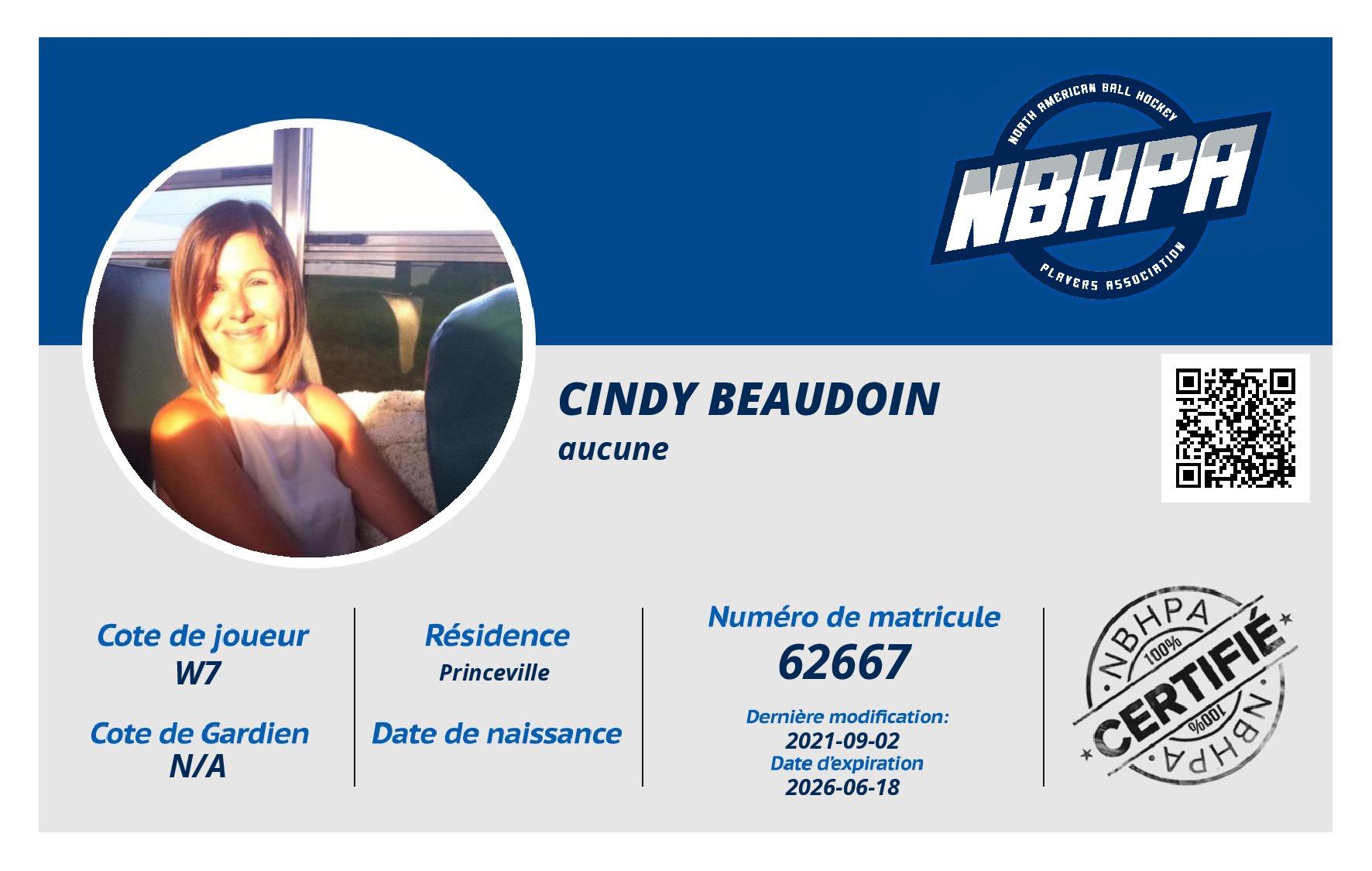 Cindy Beaudoin