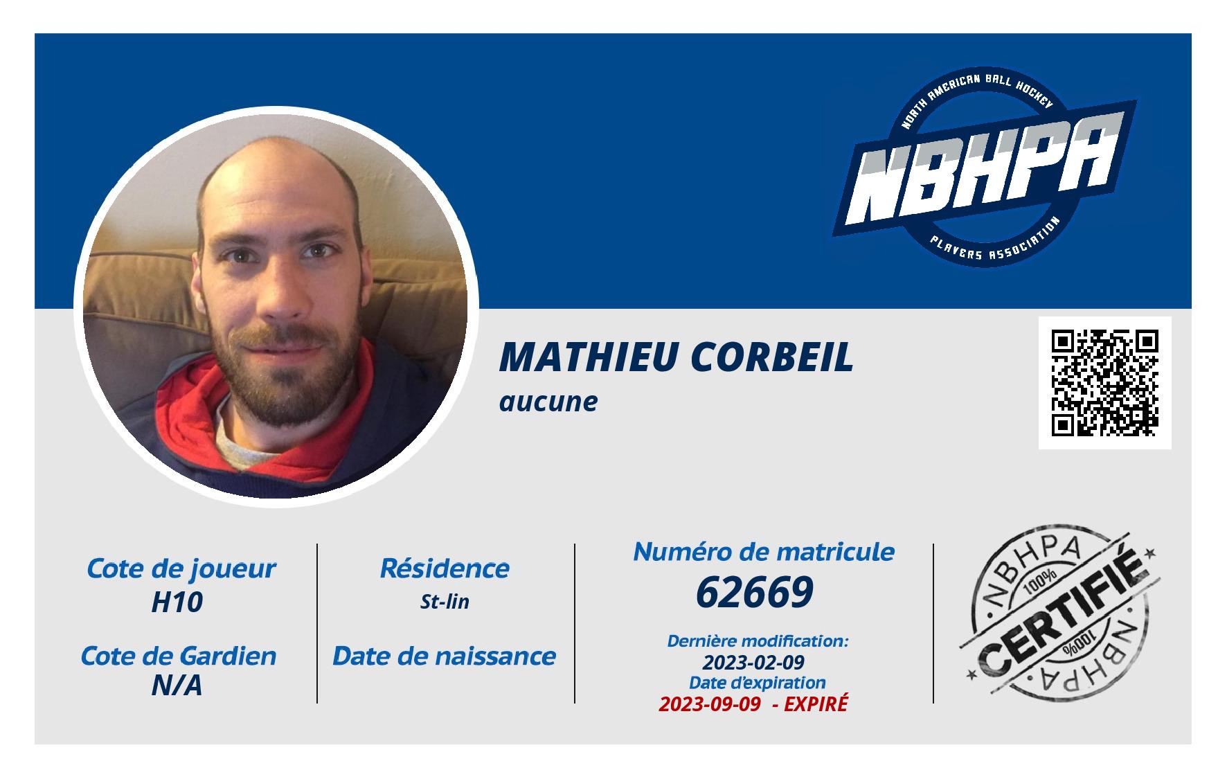 Mathieu Corbeil 
