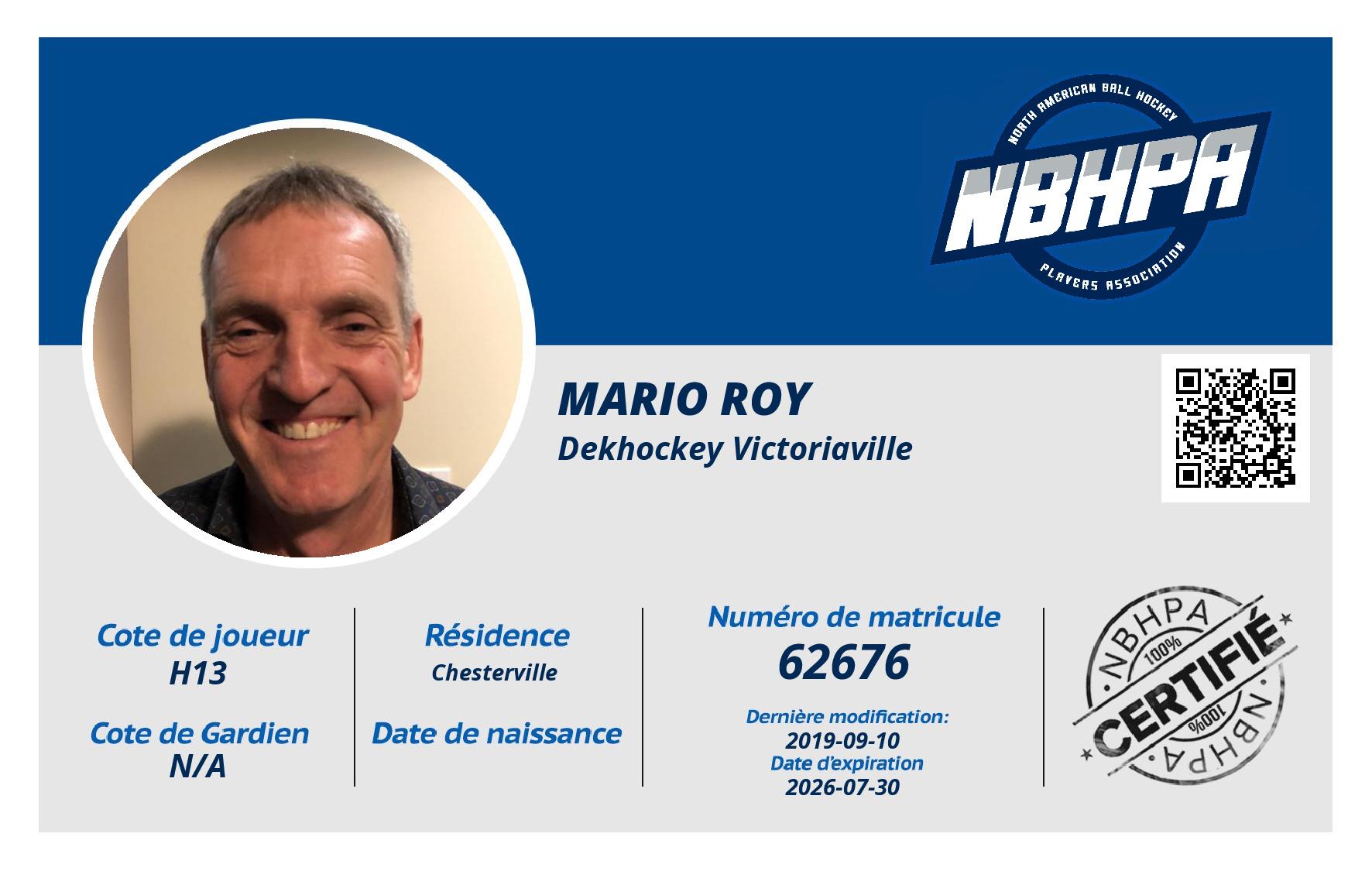 Mario Roy