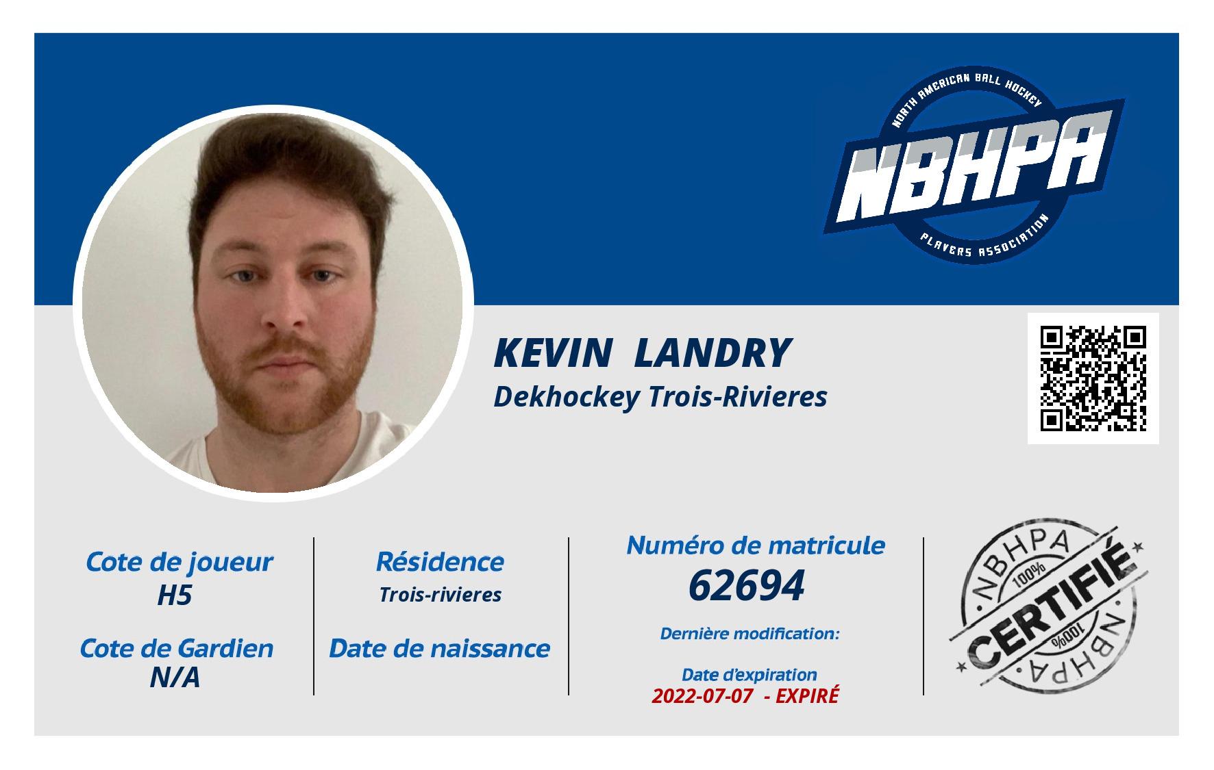 Kevin  Landry