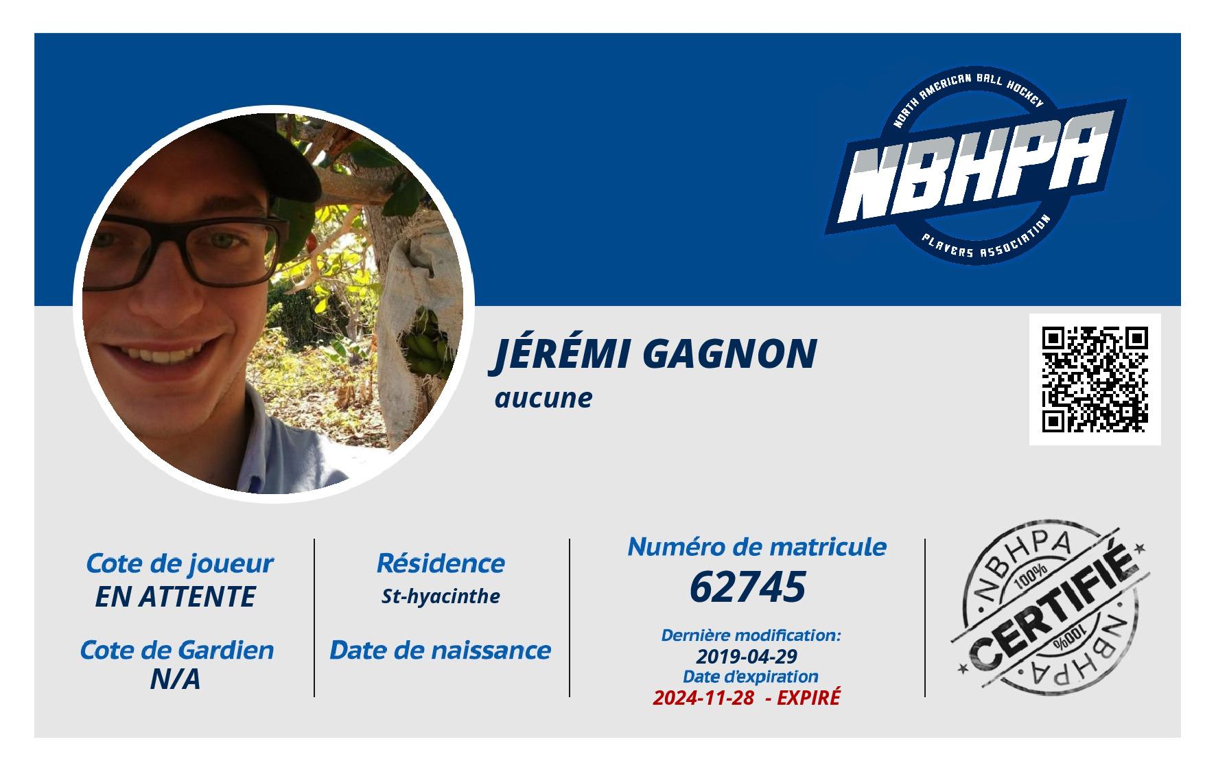 Jérémi Gagnon