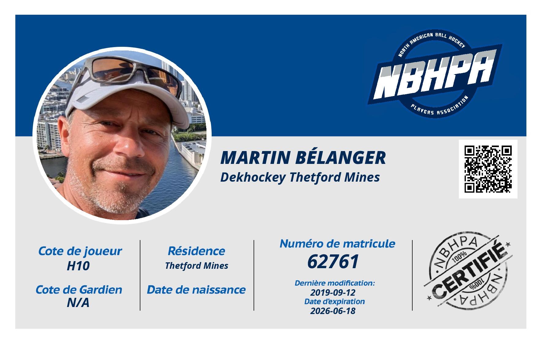 Martin Bélanger