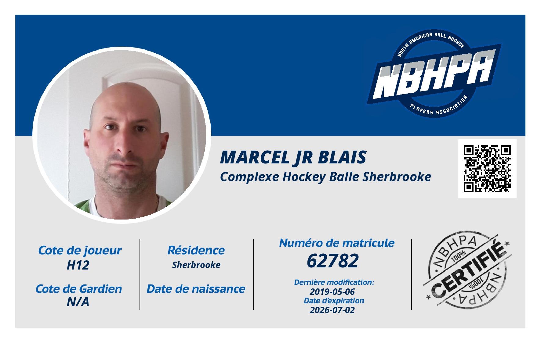 Marcel Jr Blais