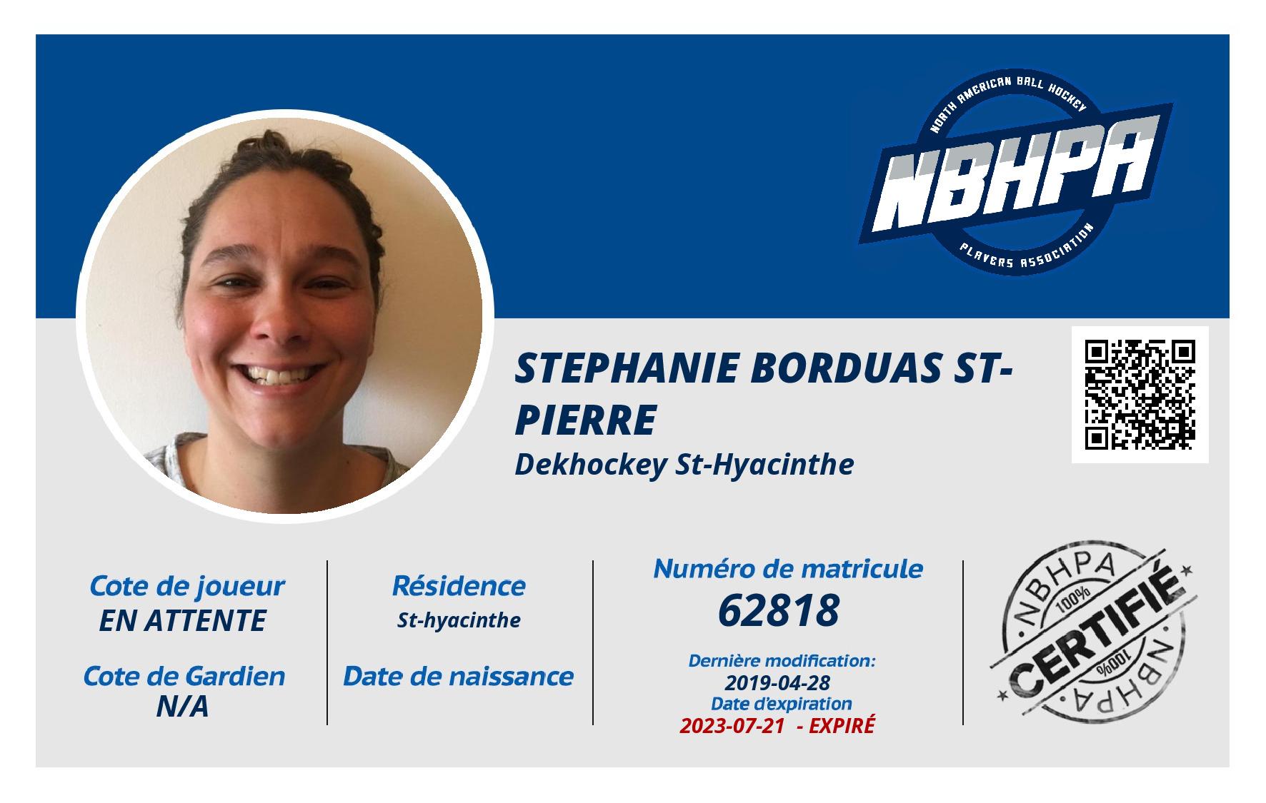 Stephanie Borduas St-Pierre