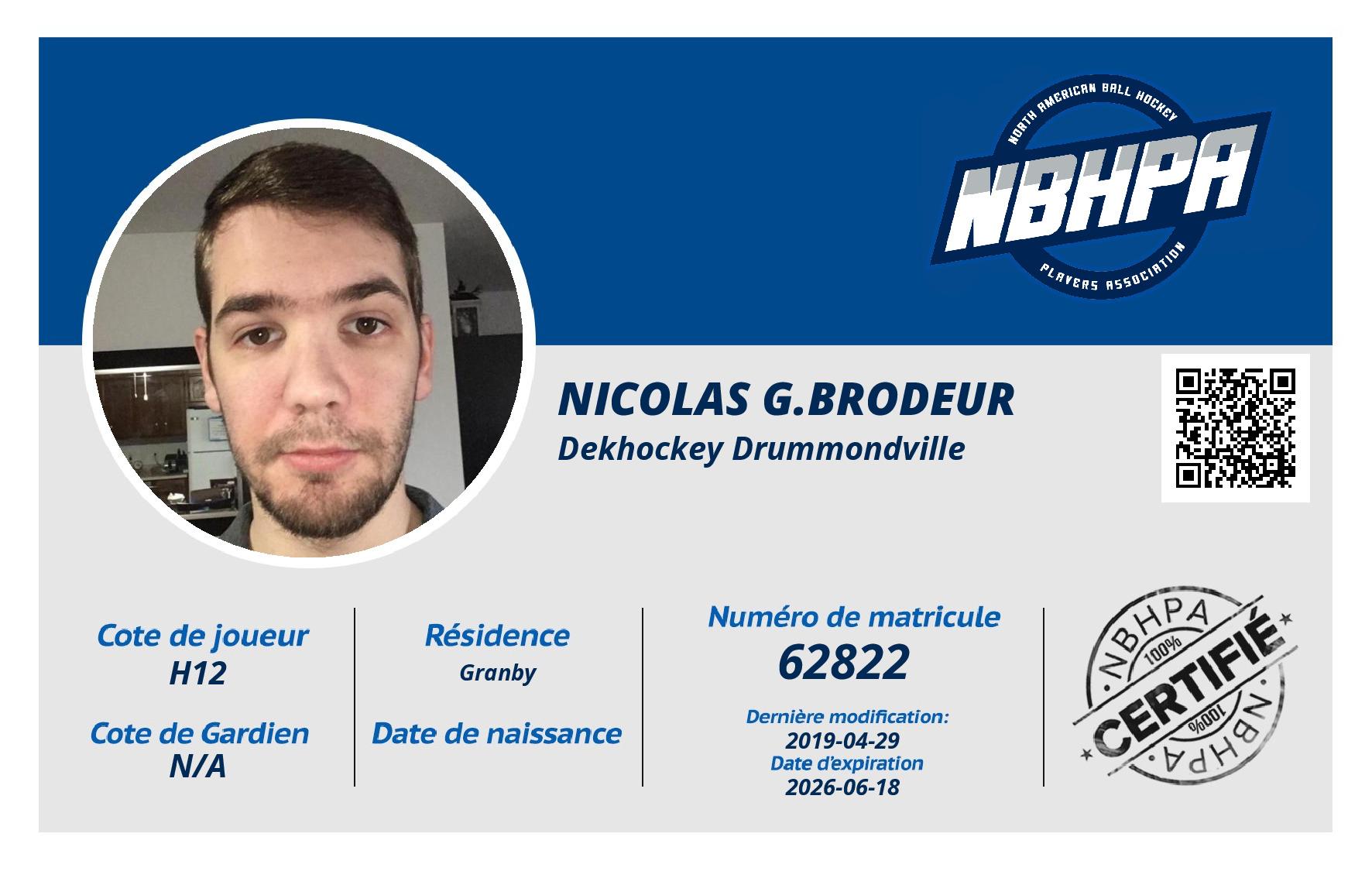 Nicolas G.Brodeur