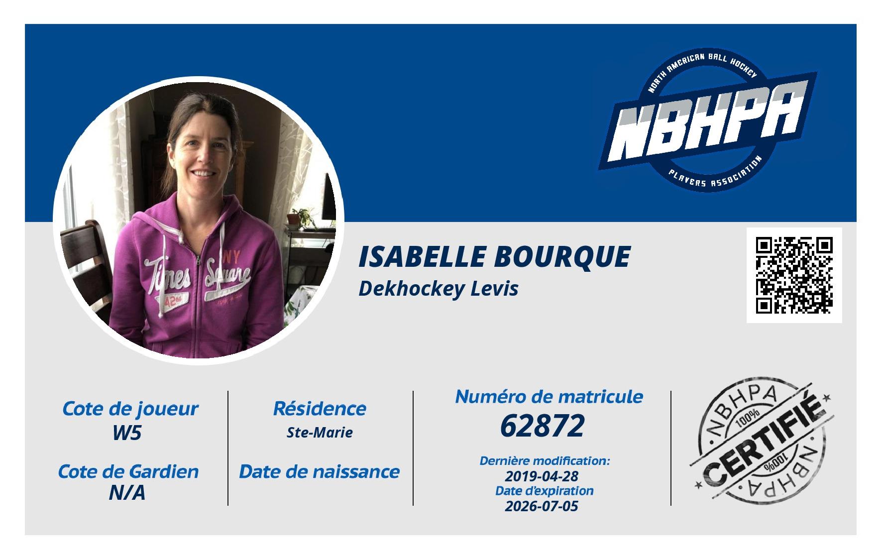 Isabelle Bourque
