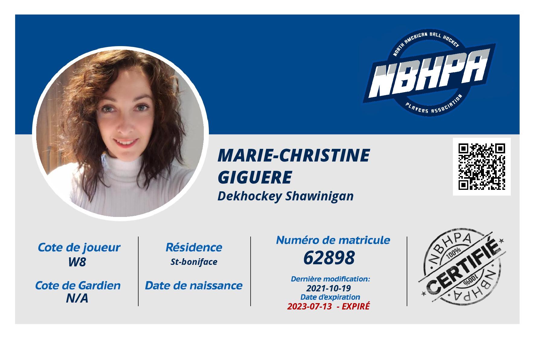 Marie-Christine  Giguere