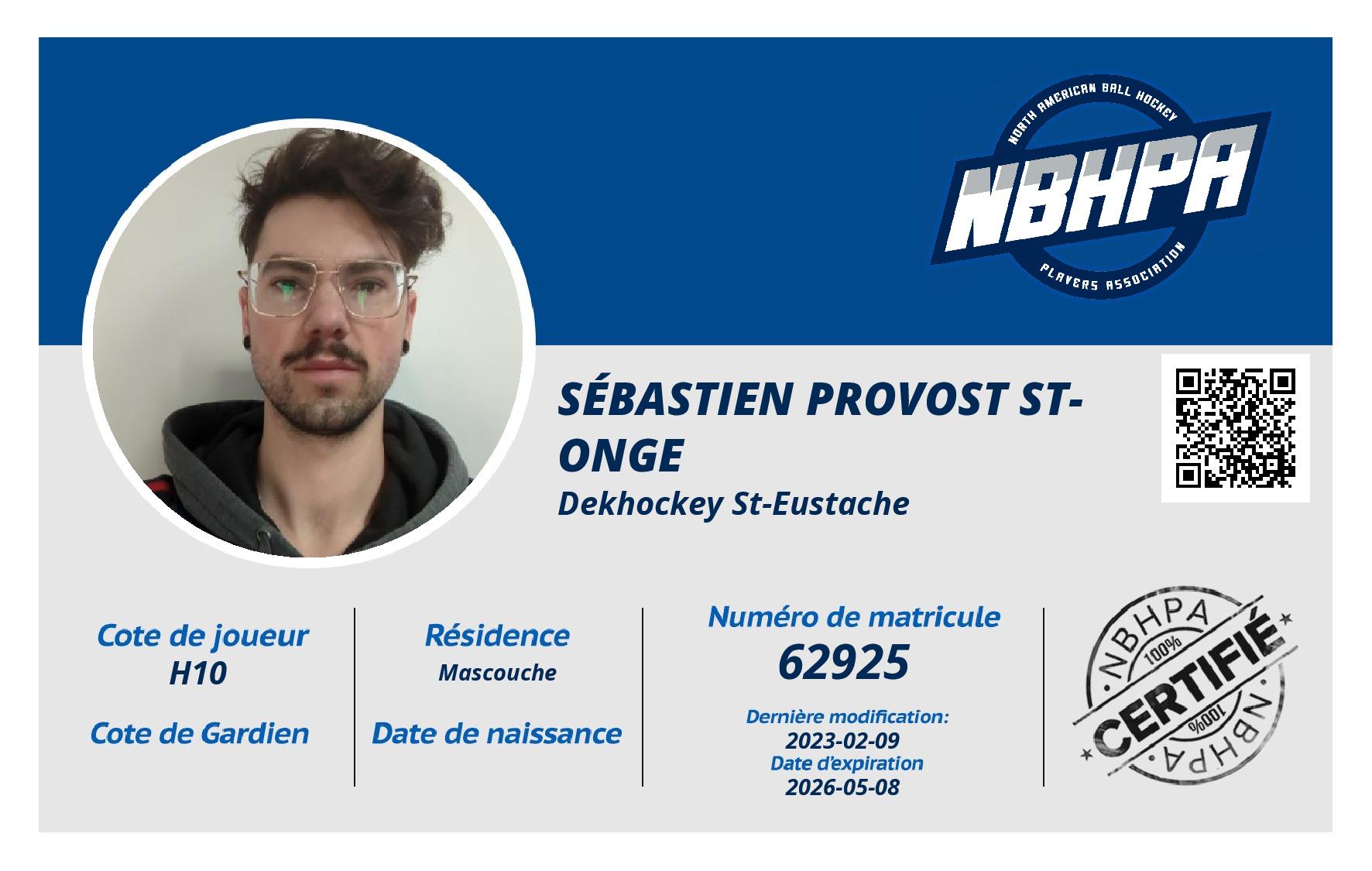 Sébastien Provost St-Onge