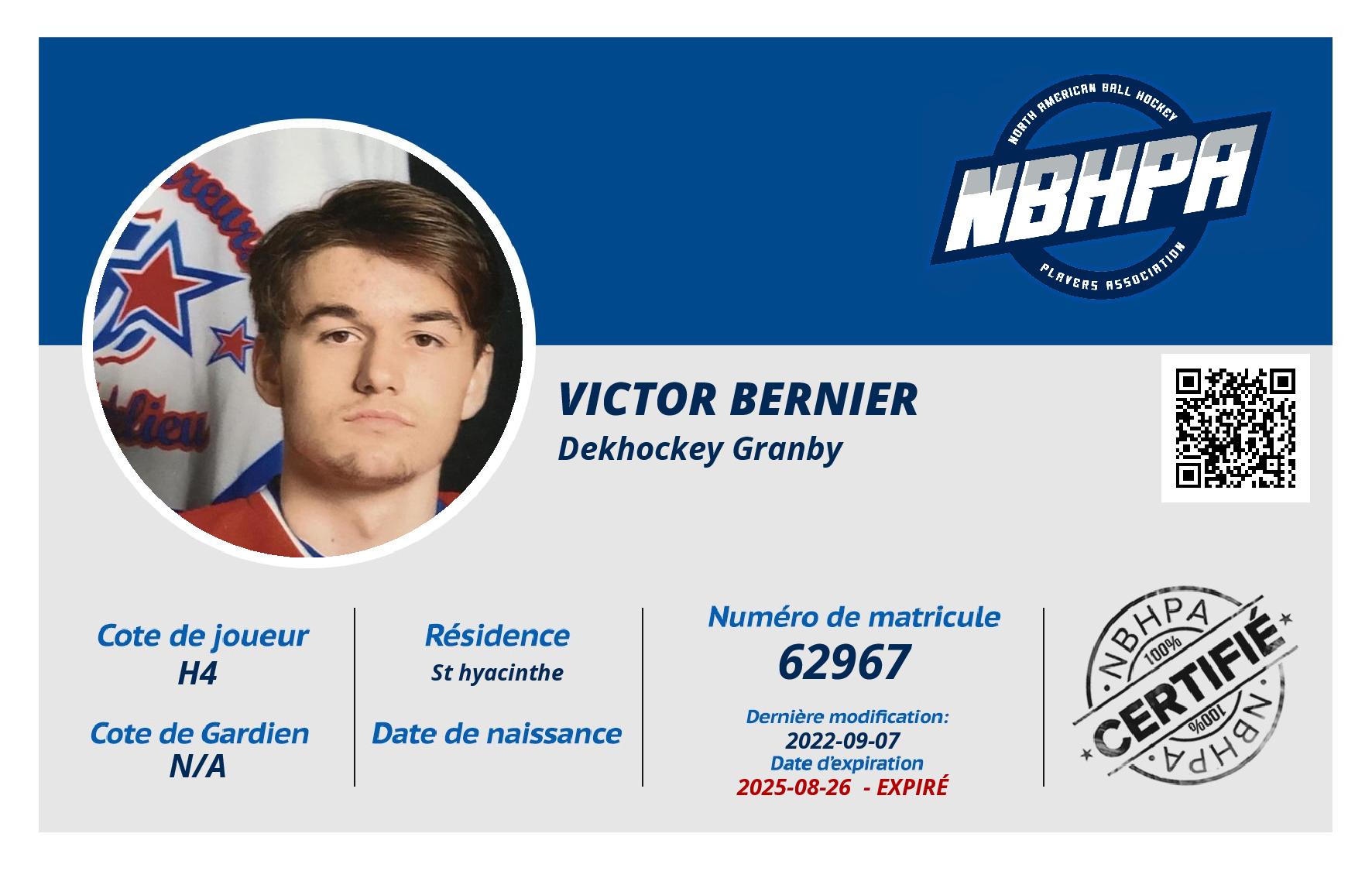 Victor Bernier