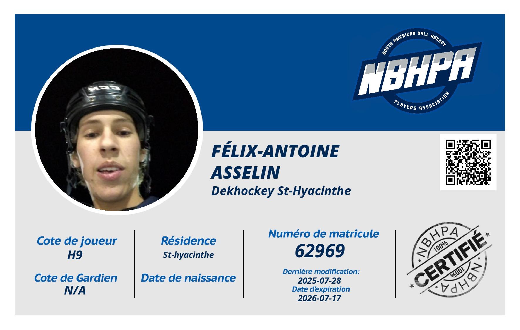 Félix-Antoine Asselin