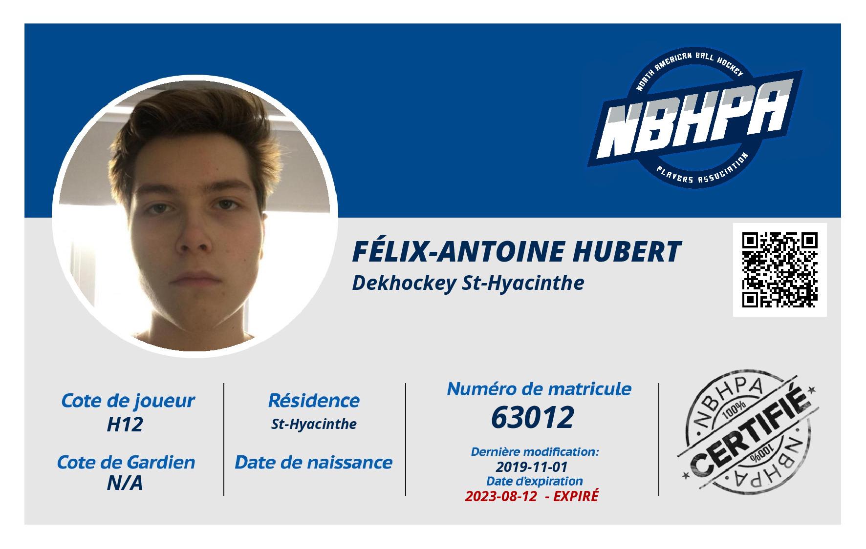 Félix-Antoine Hubert