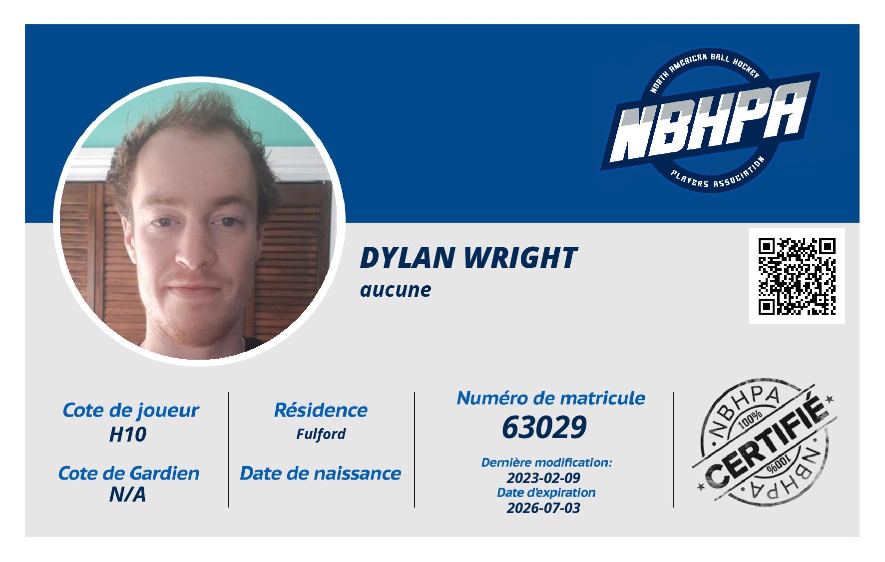 Dylan Wright