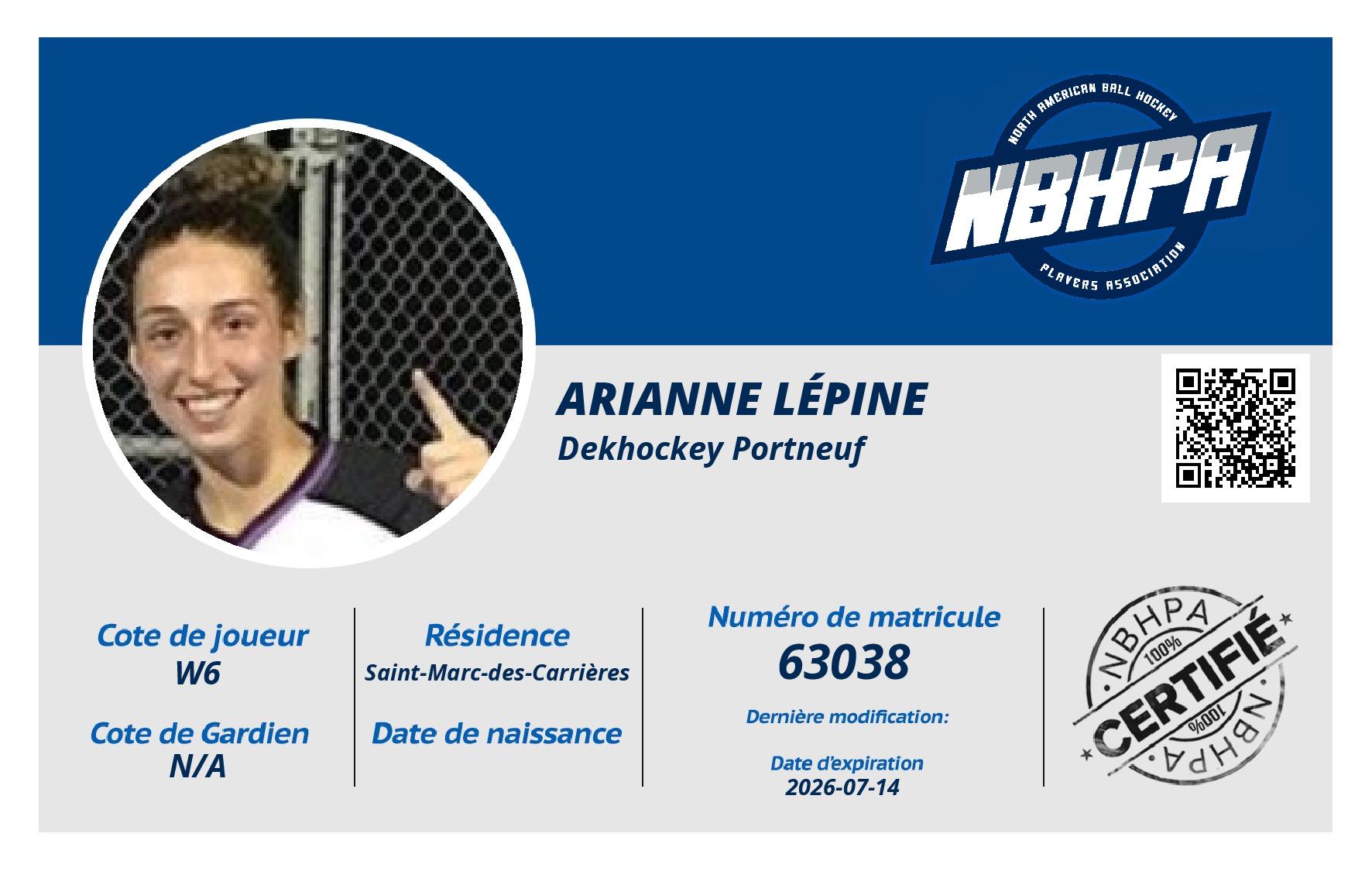 Arianne Lépine
