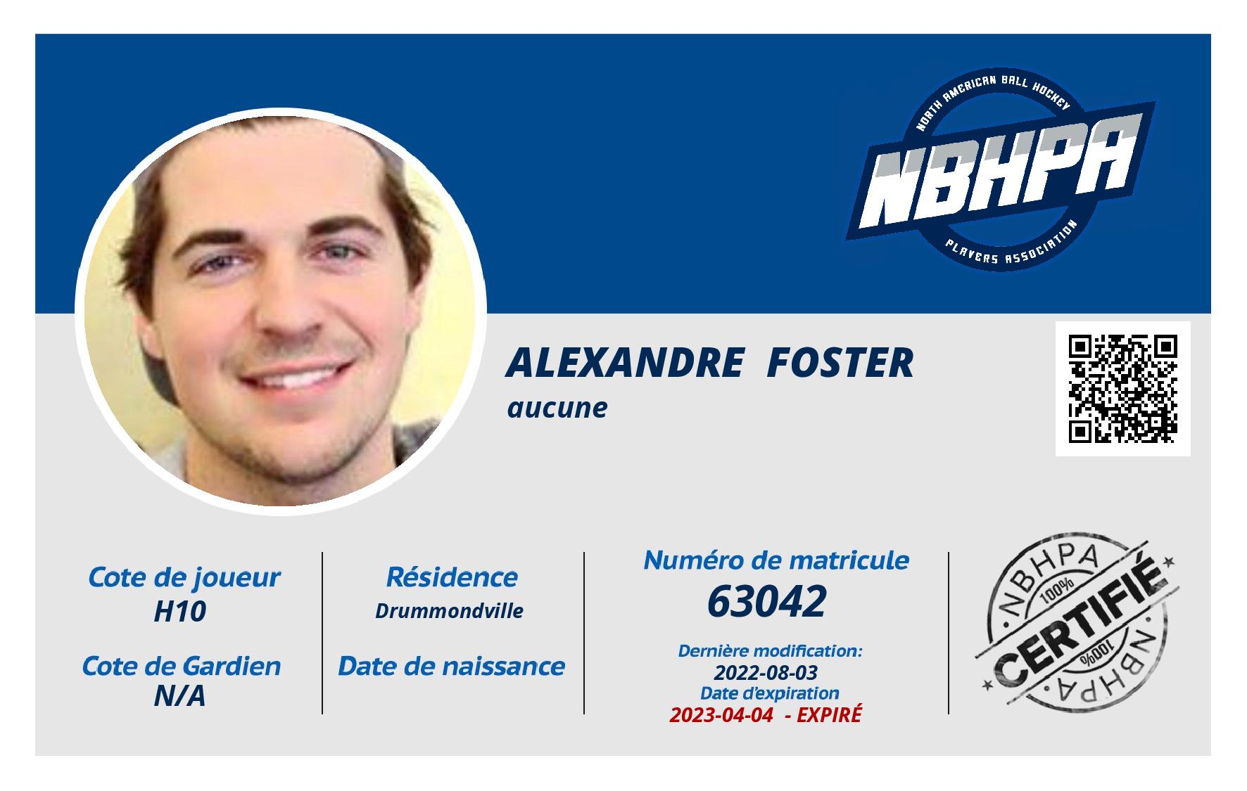 Alexandre  Foster