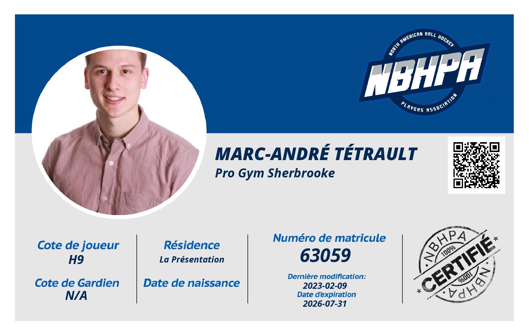 Marc-André Tétrault