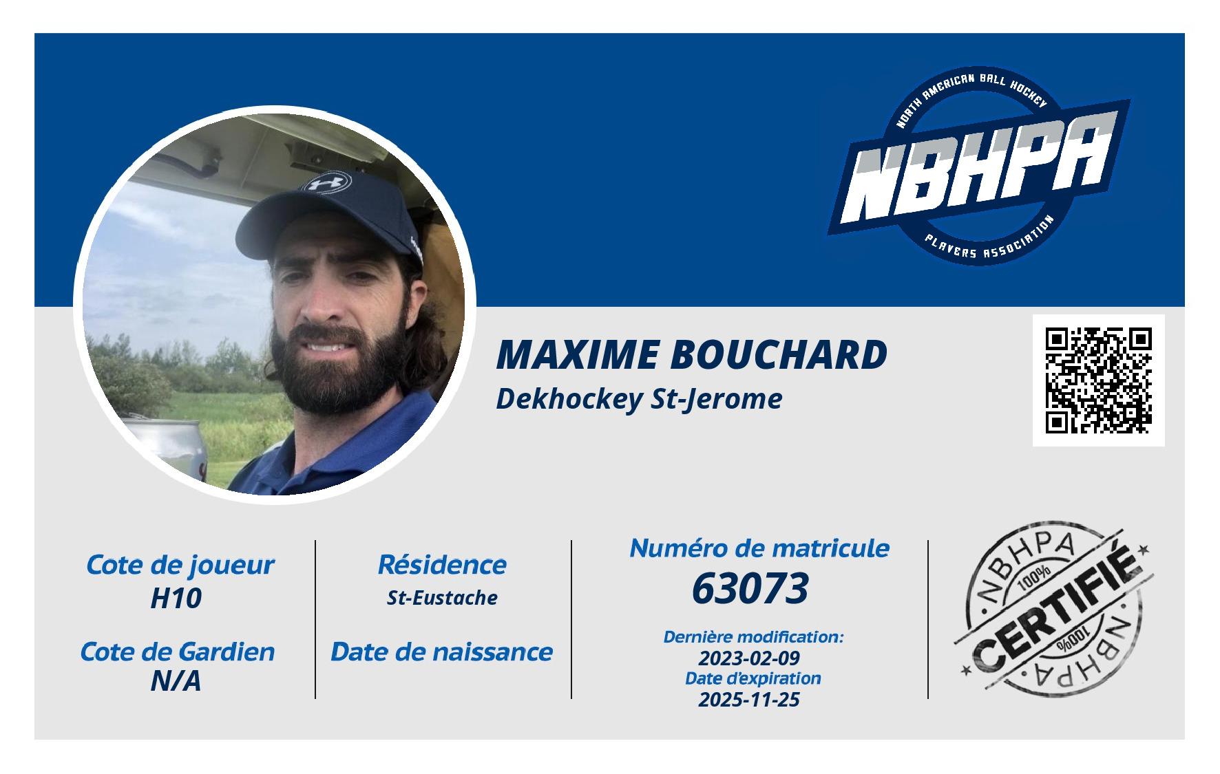 Maxime Bouchard