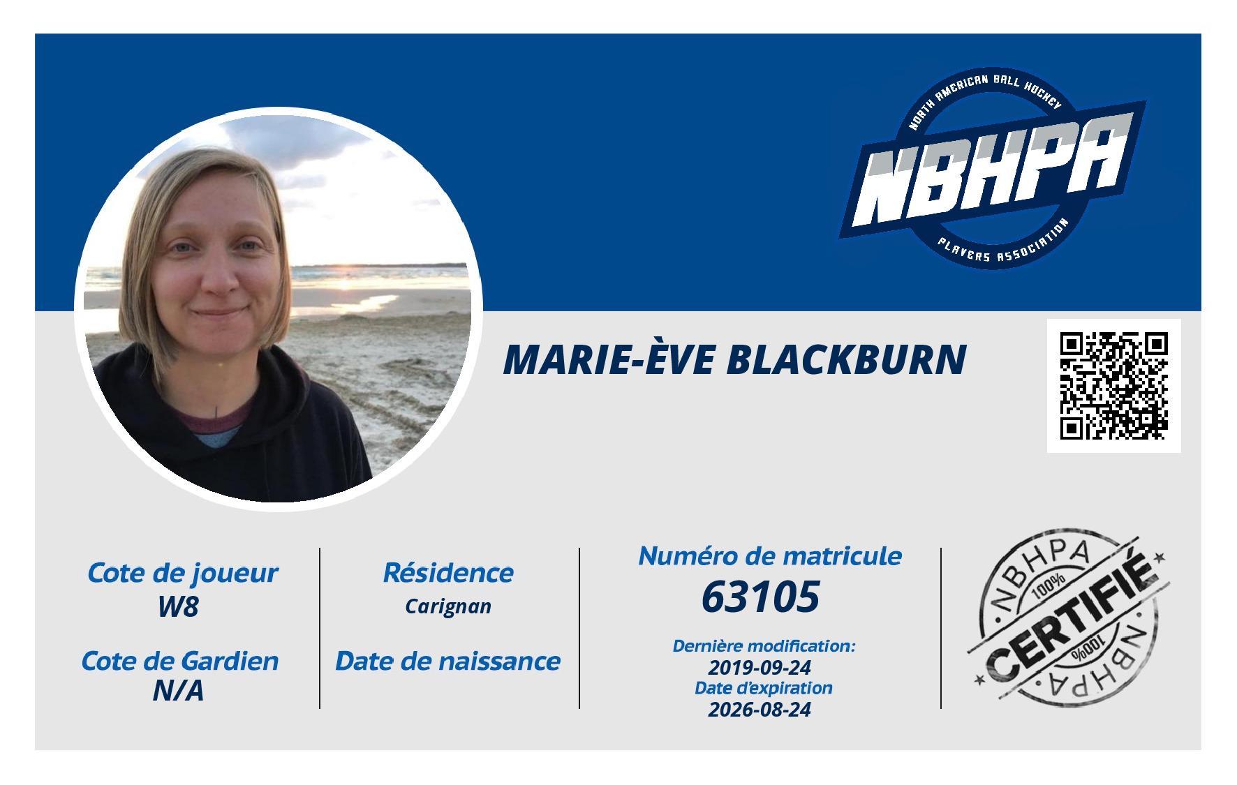 Marie-Ève Blackburn