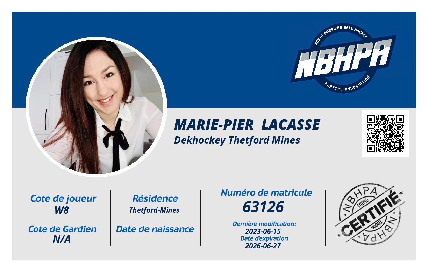 Marie-Pier  Lacasse