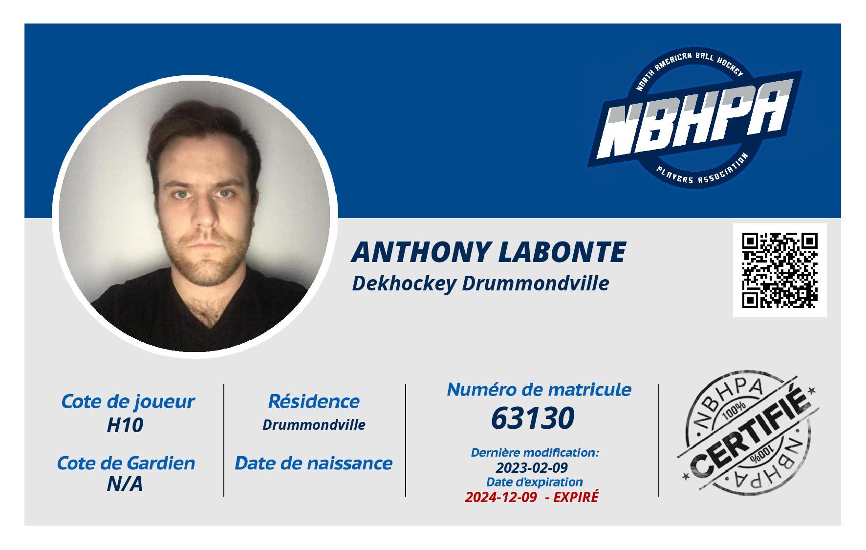 Anthony Labonte