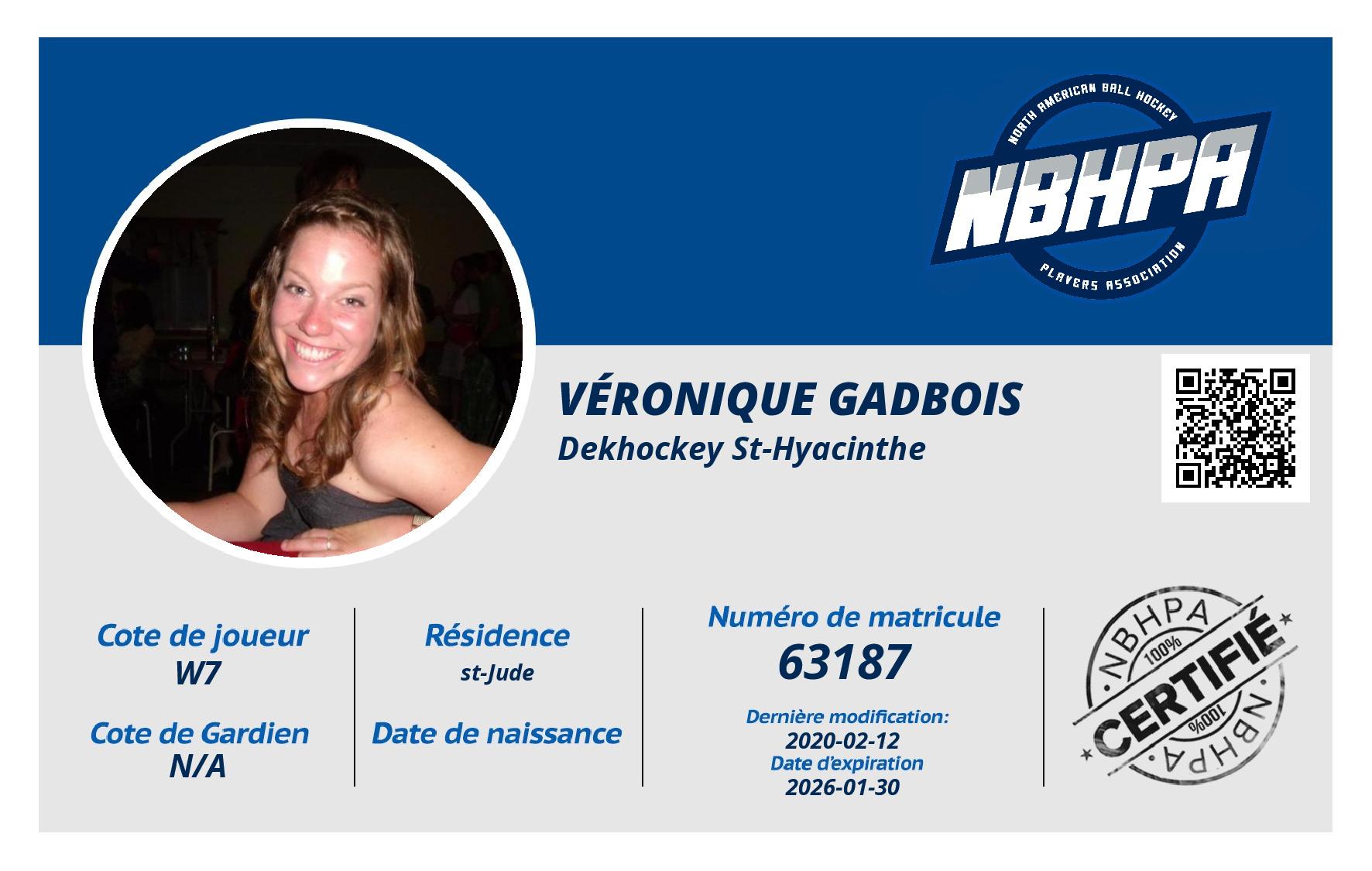 Véronique Gadbois