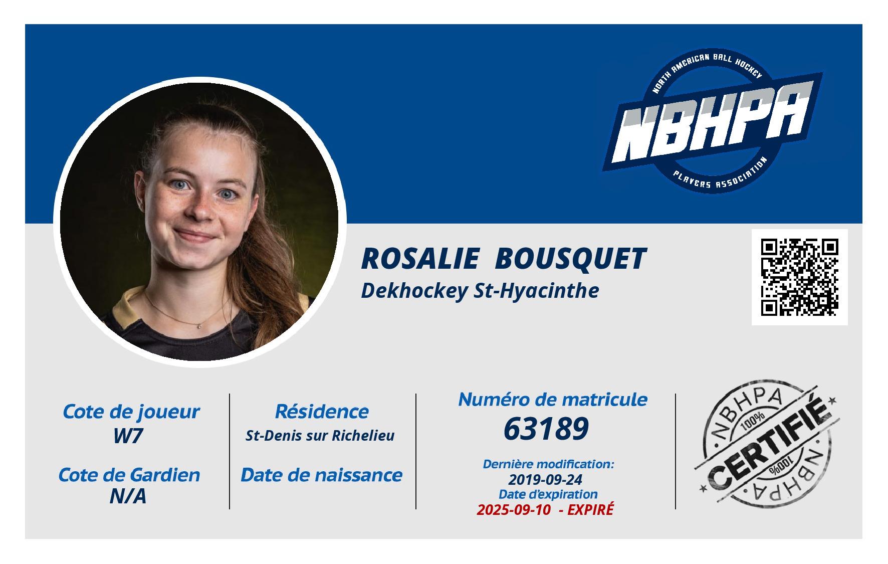 Rosalie  Bousquet 