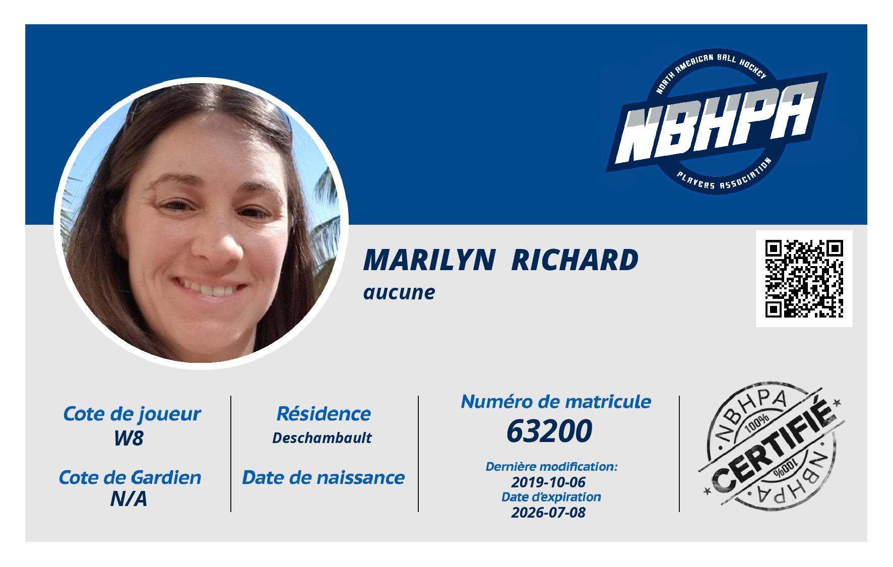 Marilyn  Richard 