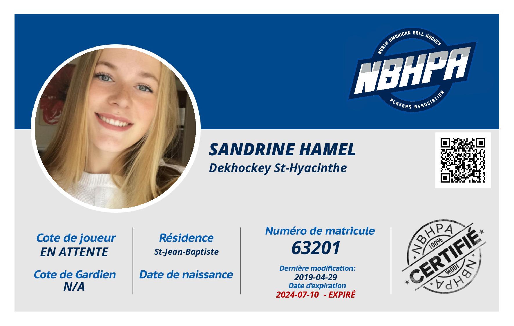 Sandrine Hamel