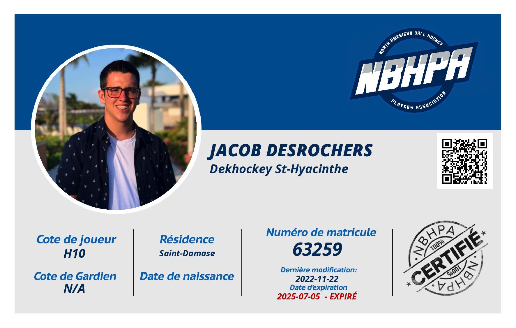 Jacob Desrochers