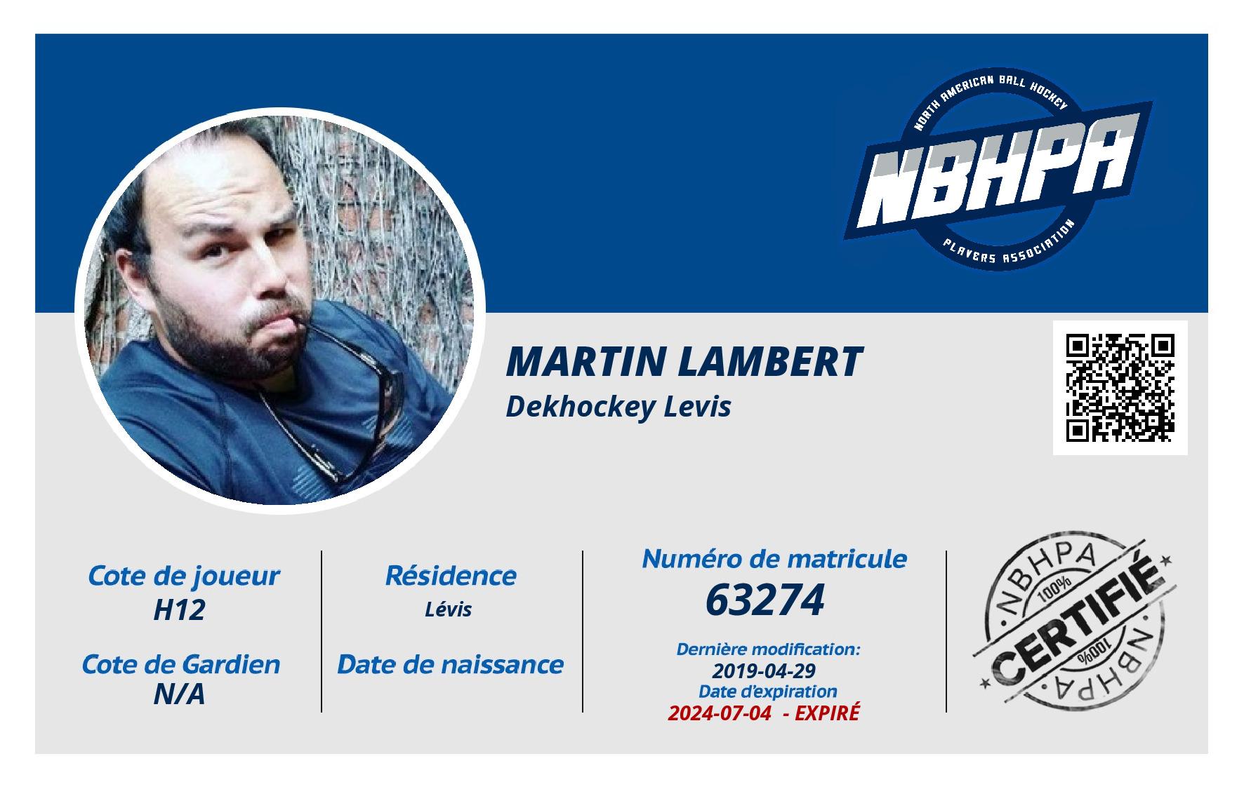 Martin Lambert