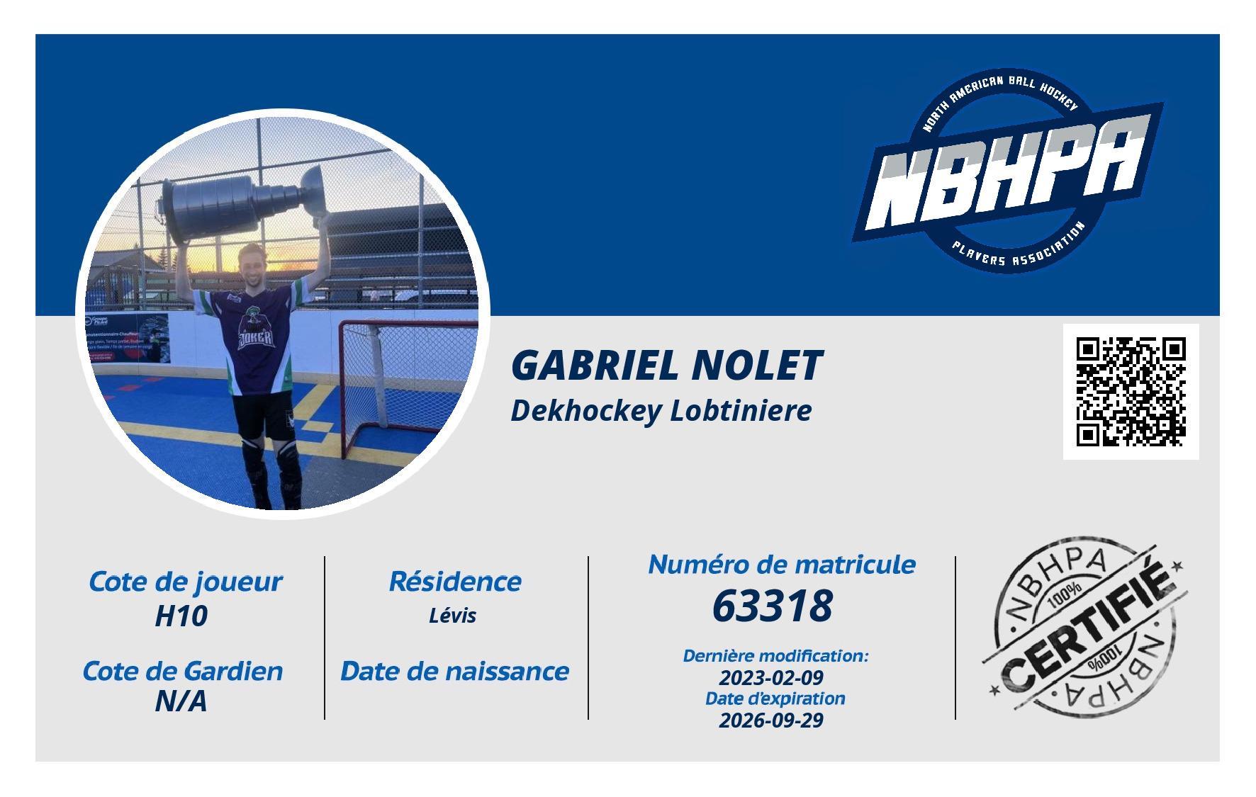 Gabriel Nolet