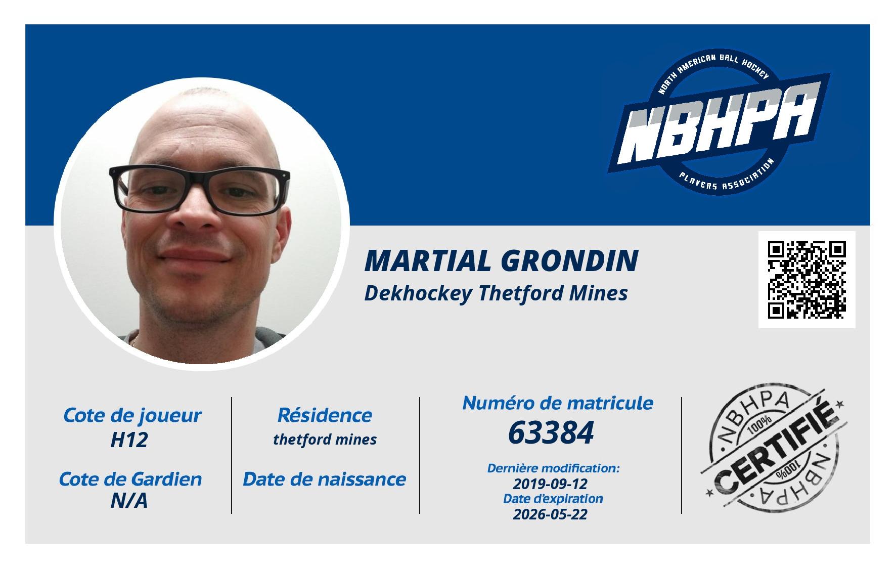 Martial Grondin