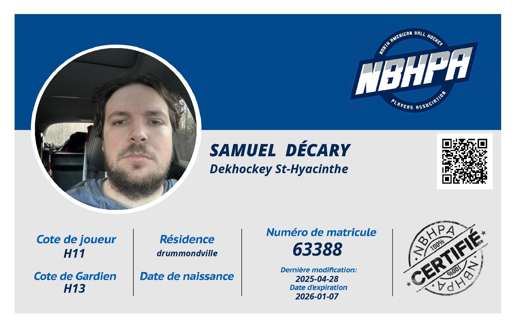 Samuel  Décary 