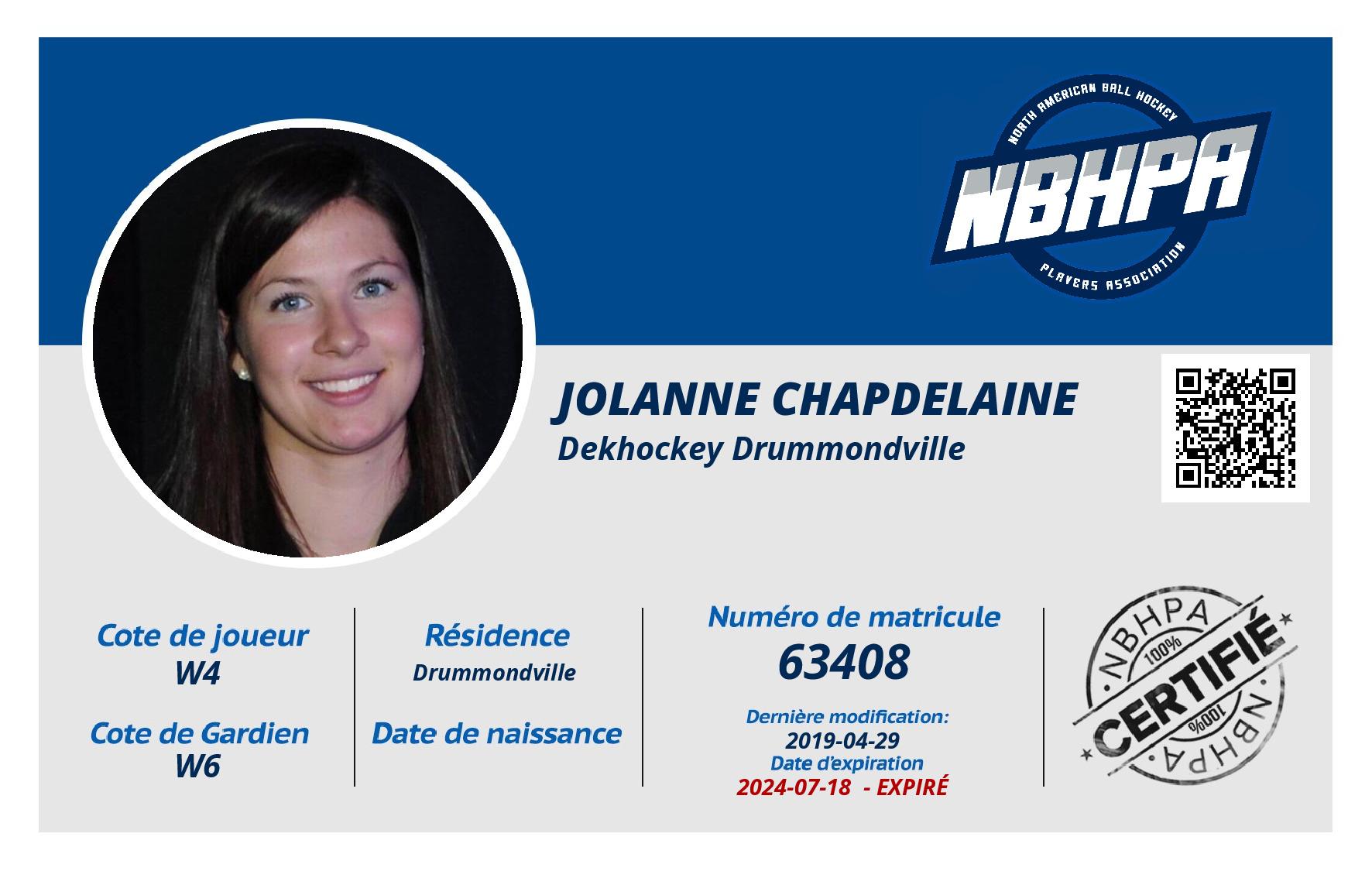 Jolanne Chapdelaine