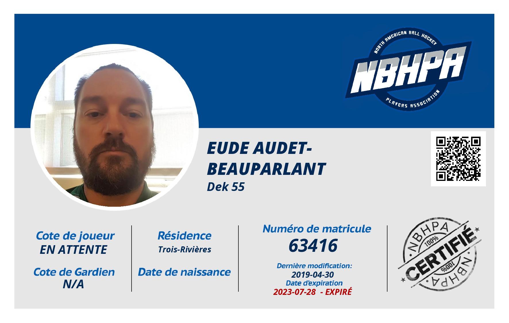 Eude Audet-Beauparlant