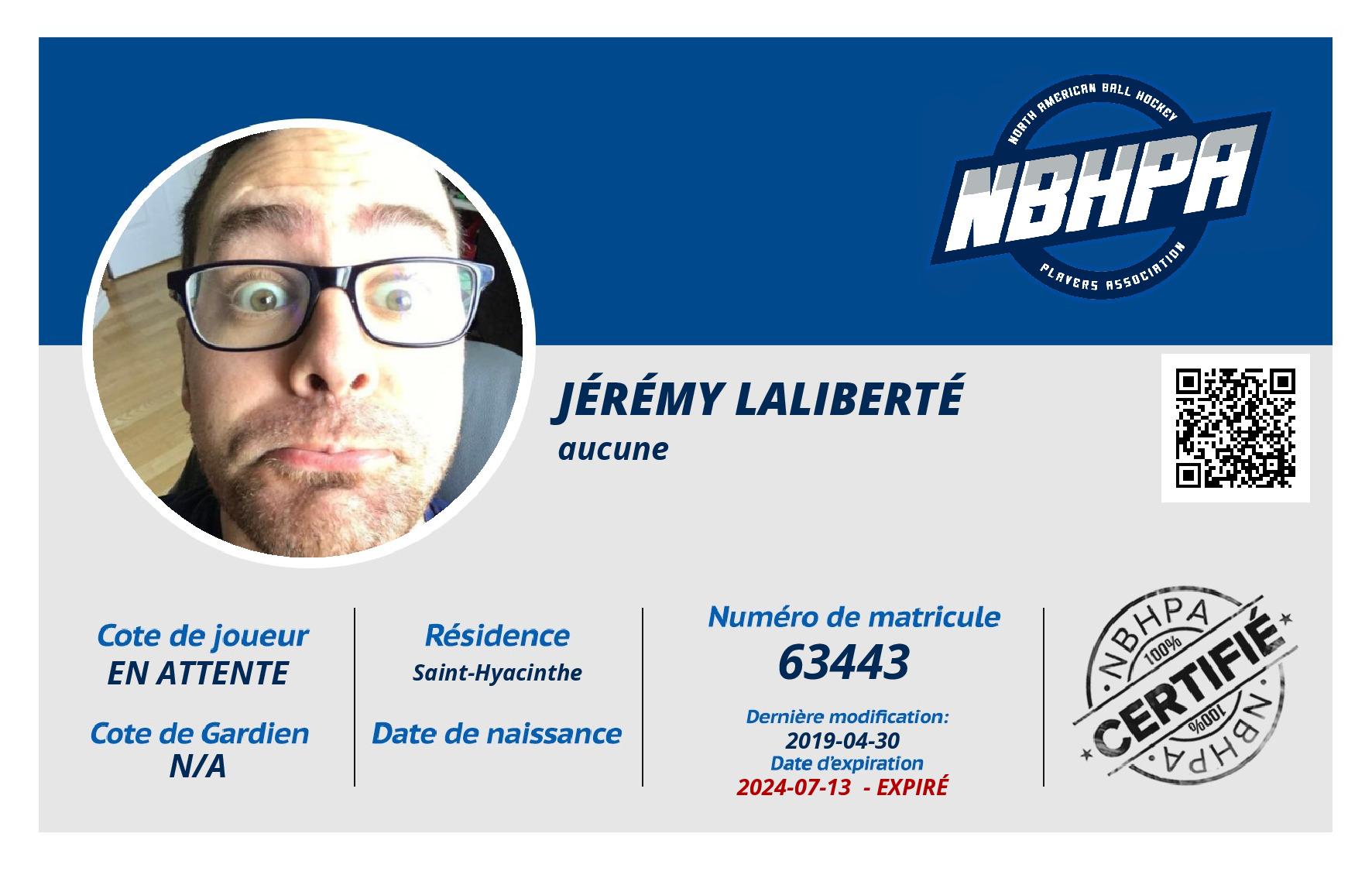 Jérémy Laliberté