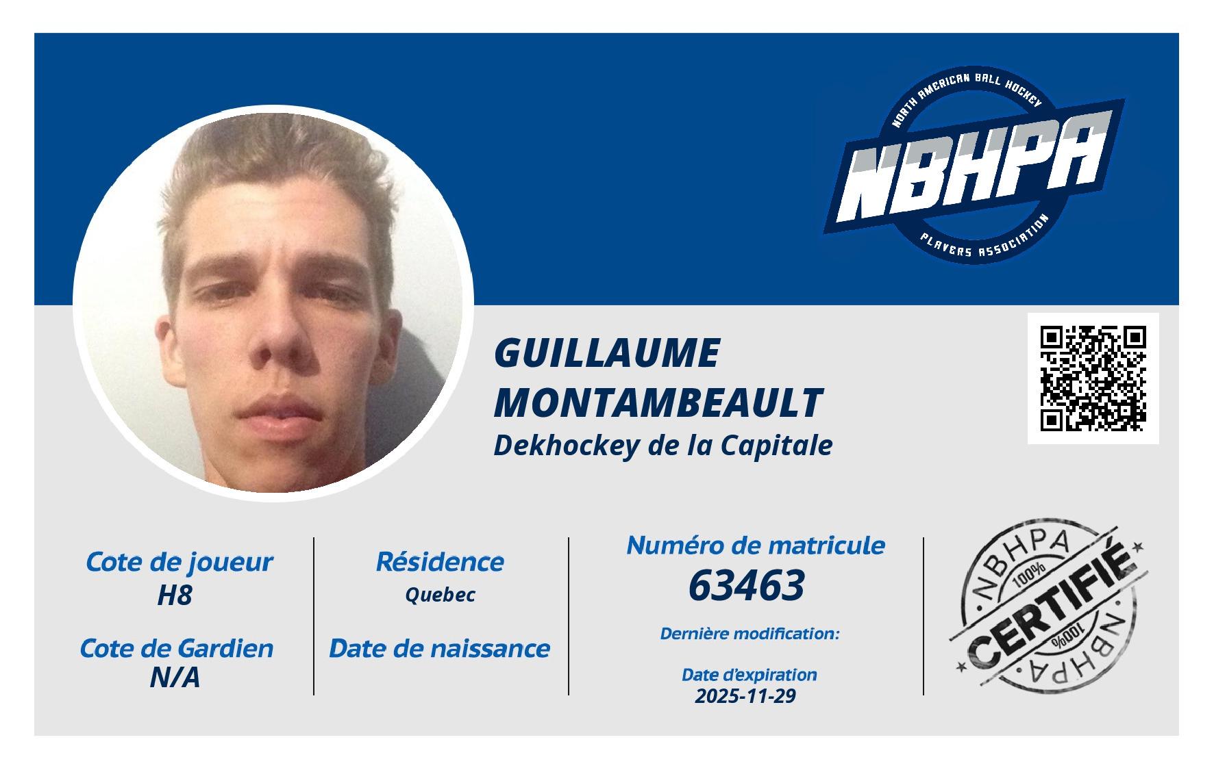 Guillaume  Montambeault