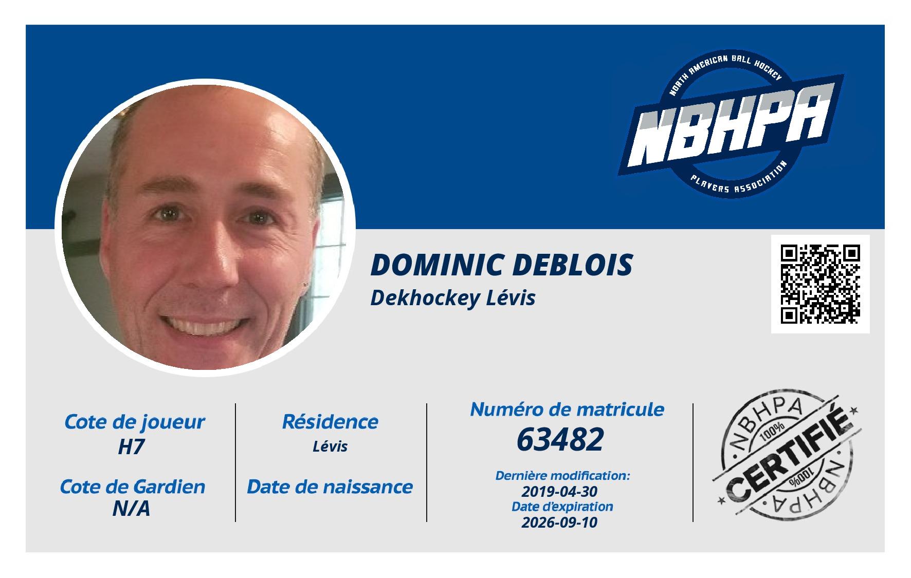 Dominic Deblois
