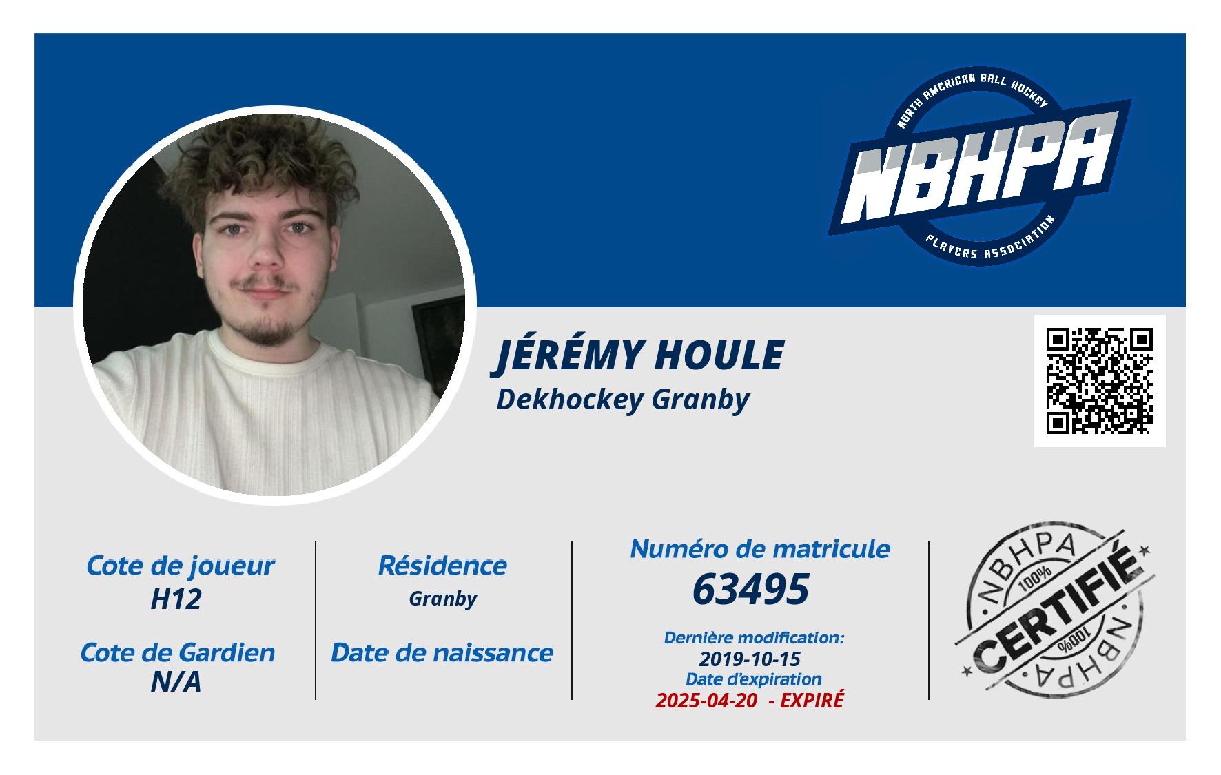 Jérémy Houle