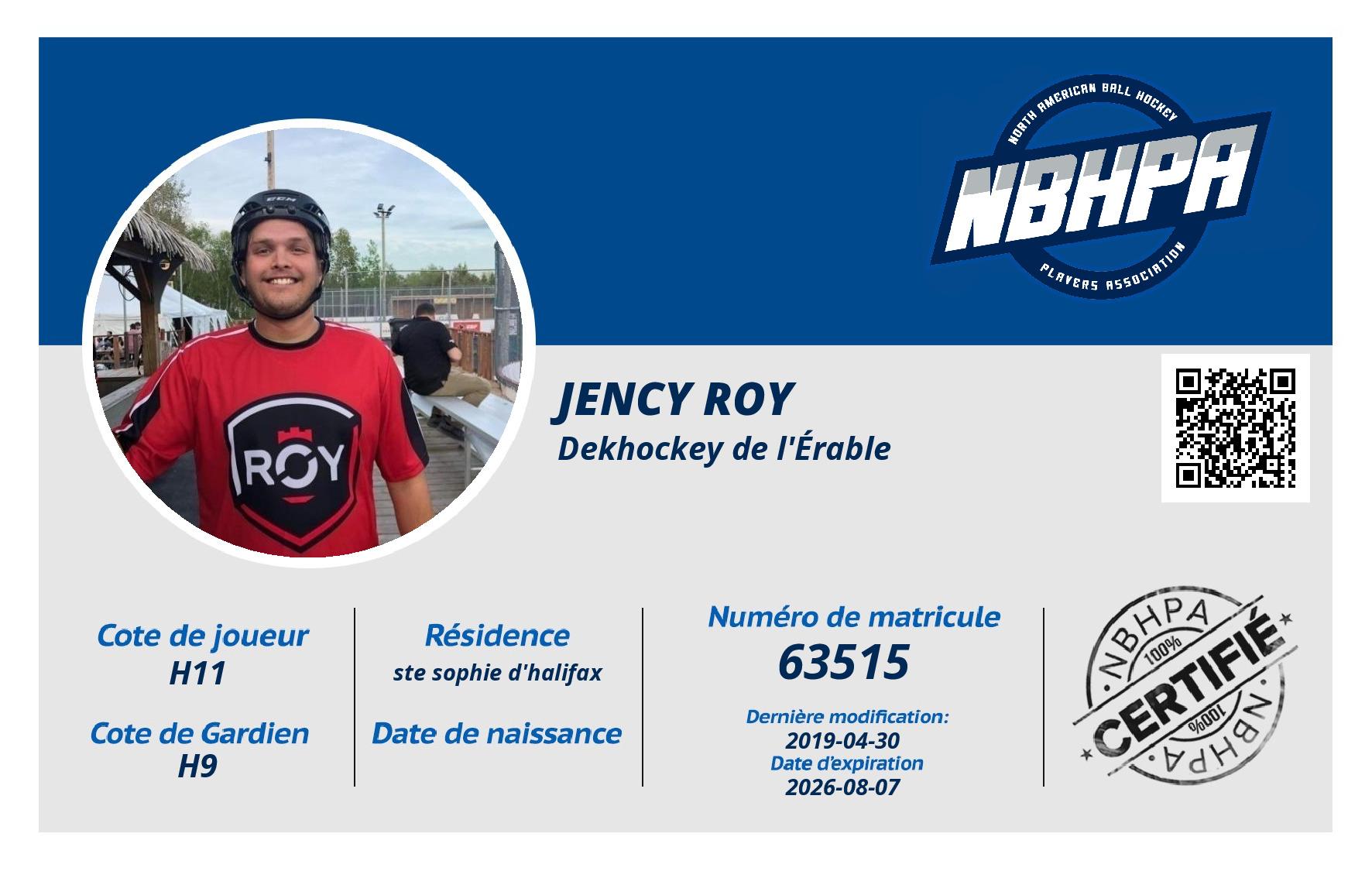 Jency Roy