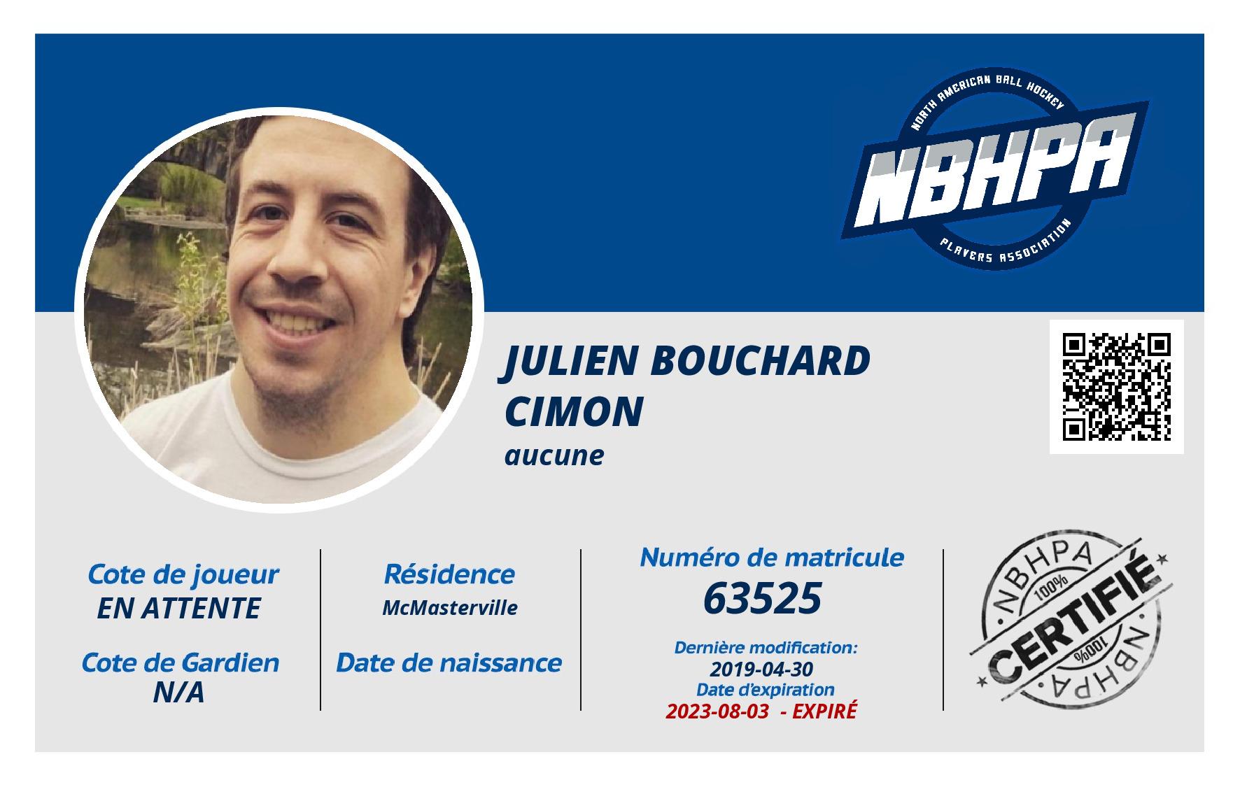 Julien Bouchard Cimon