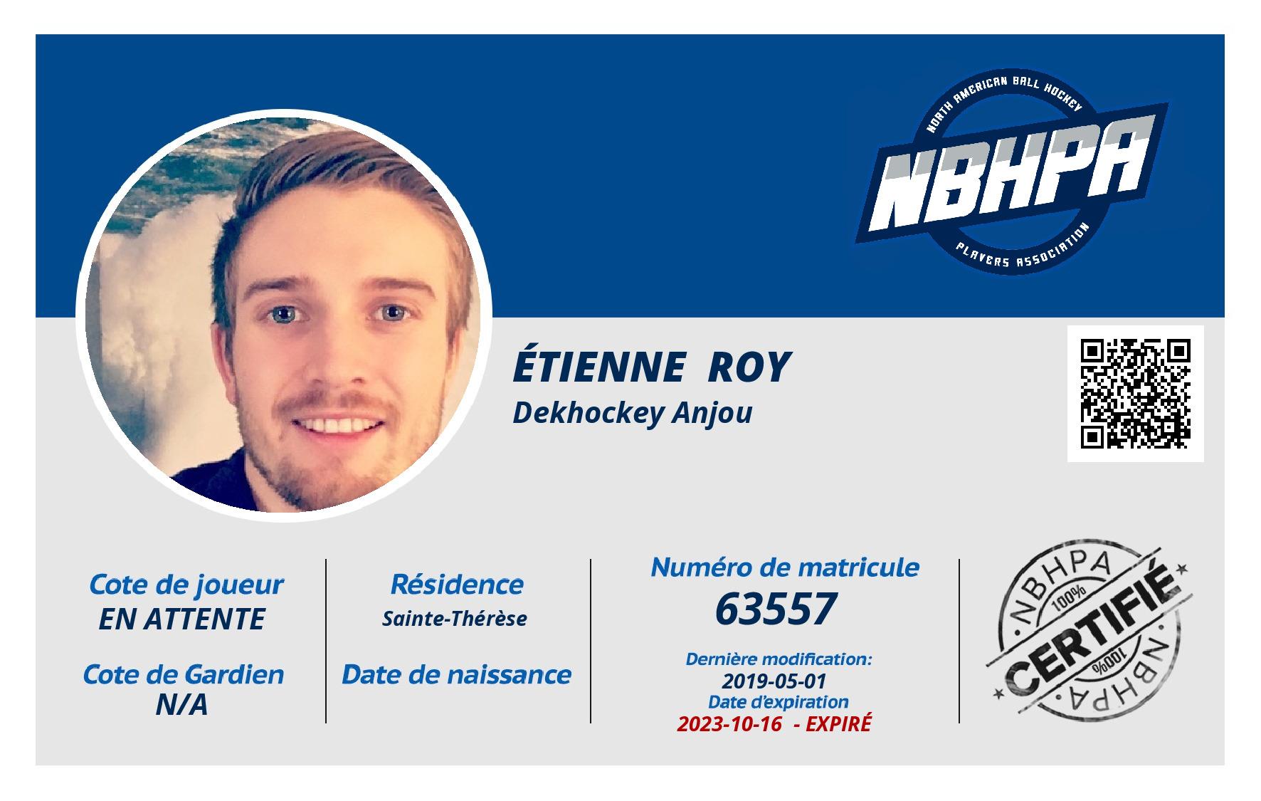 Étienne  Roy 