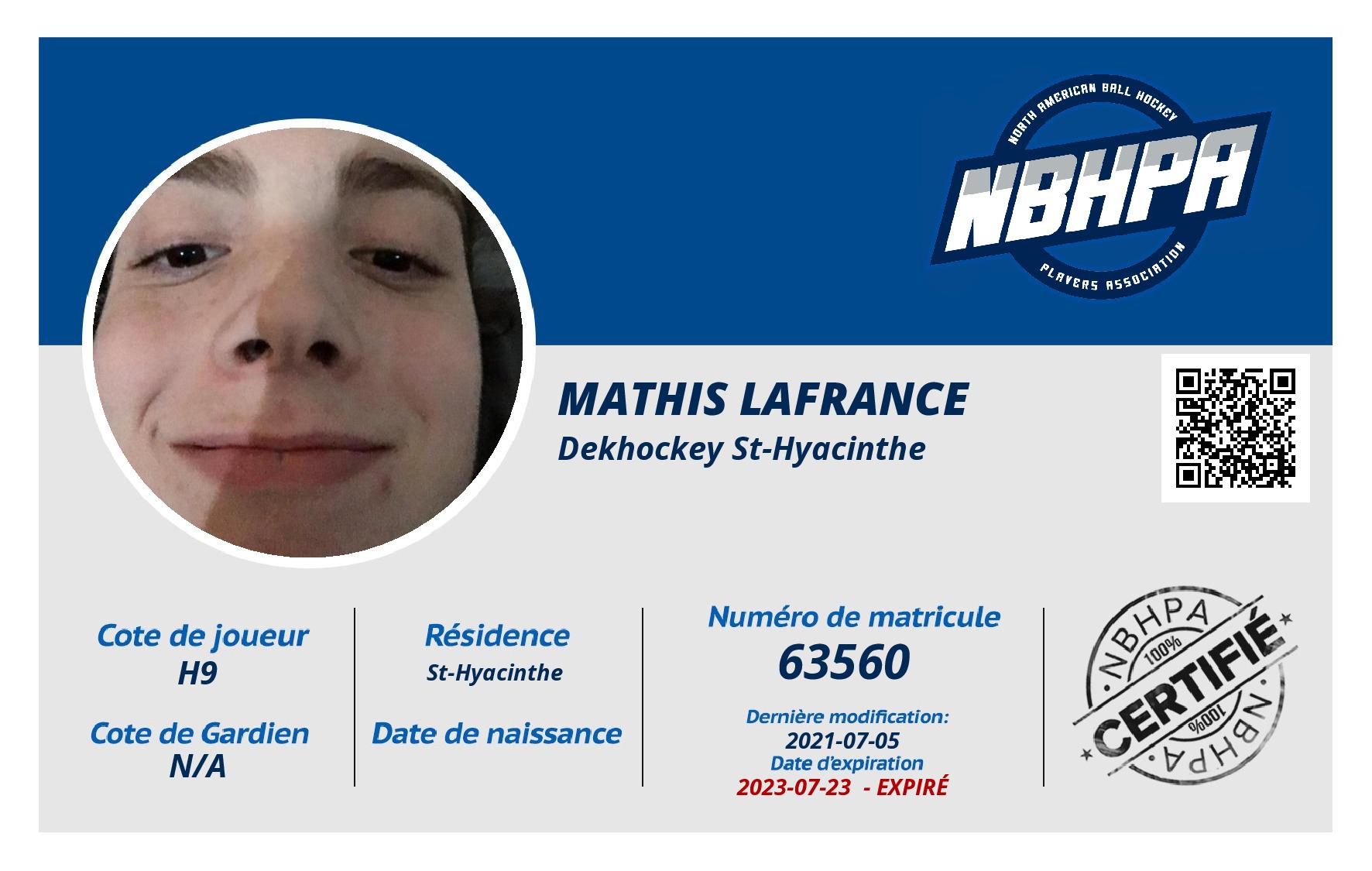 Mathis Lafrance