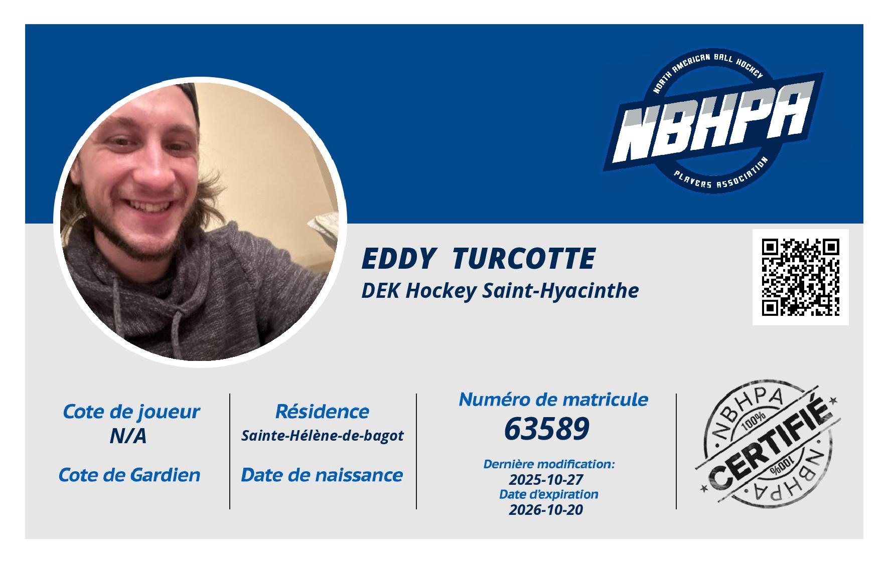 Eddy  Turcotte 