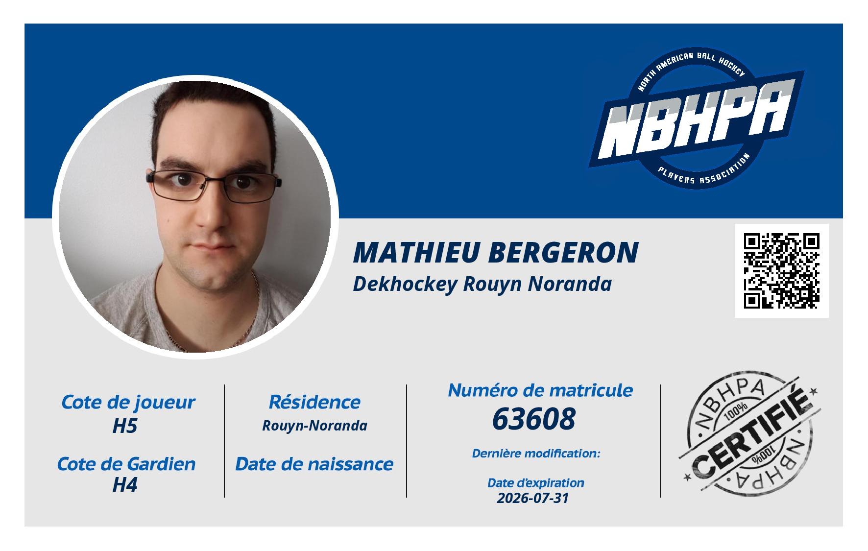 Mathieu Bergeron