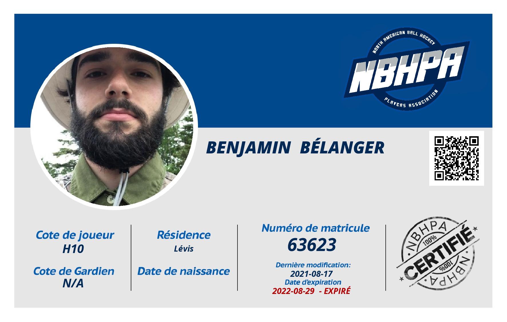 Benjamin  Bélanger