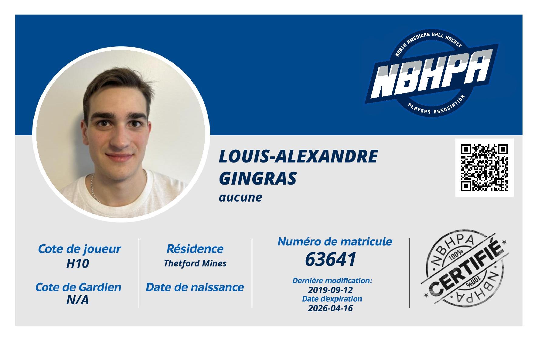 Louis-Alexandre Gingras