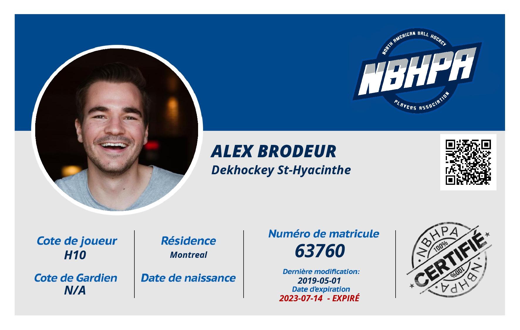 Alex Brodeur