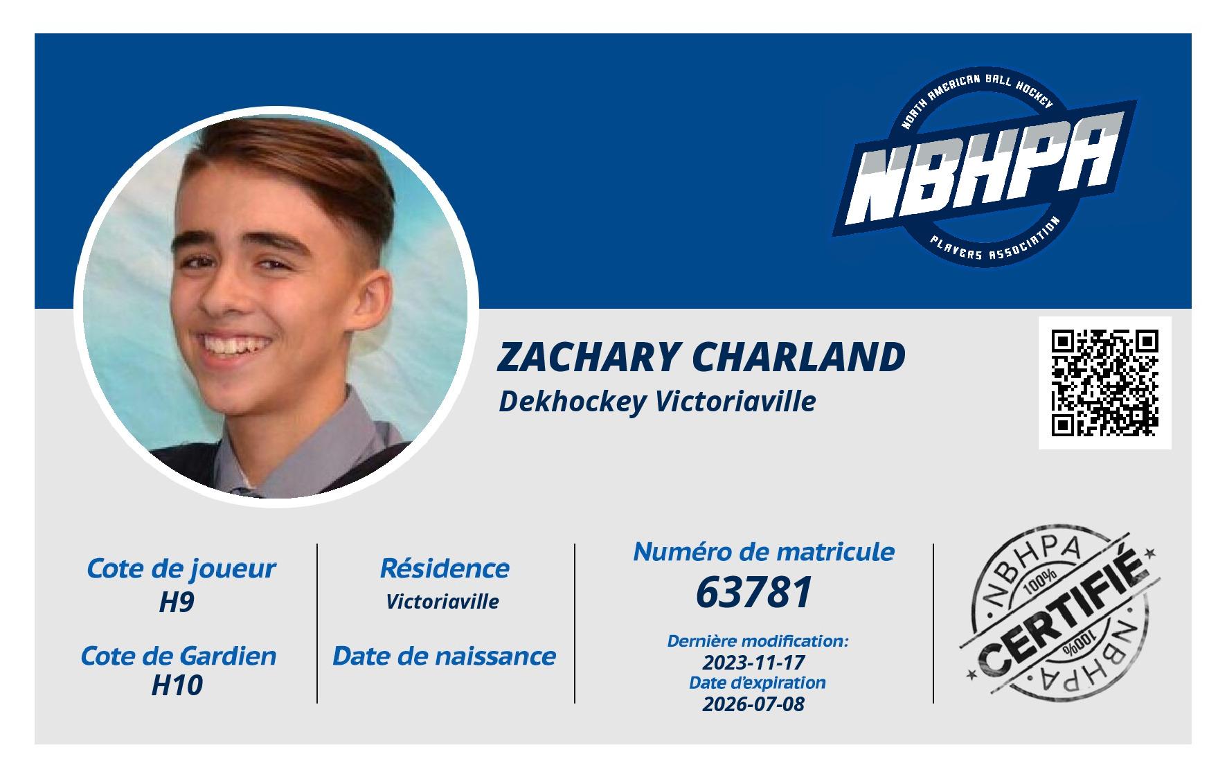 Zachary Charland