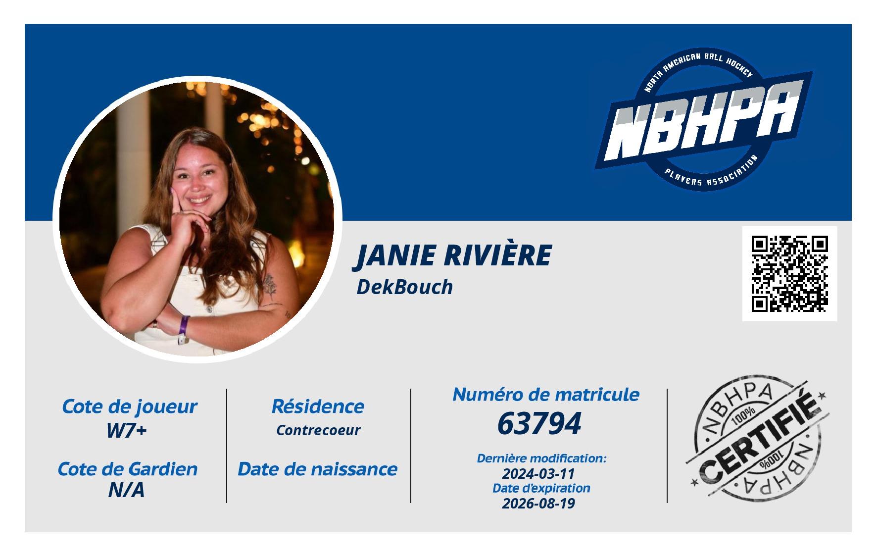 Janie Rivière